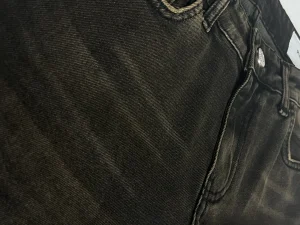 شلوار جین مردانه ذغالی گازوییلی فیت - تصویر 1