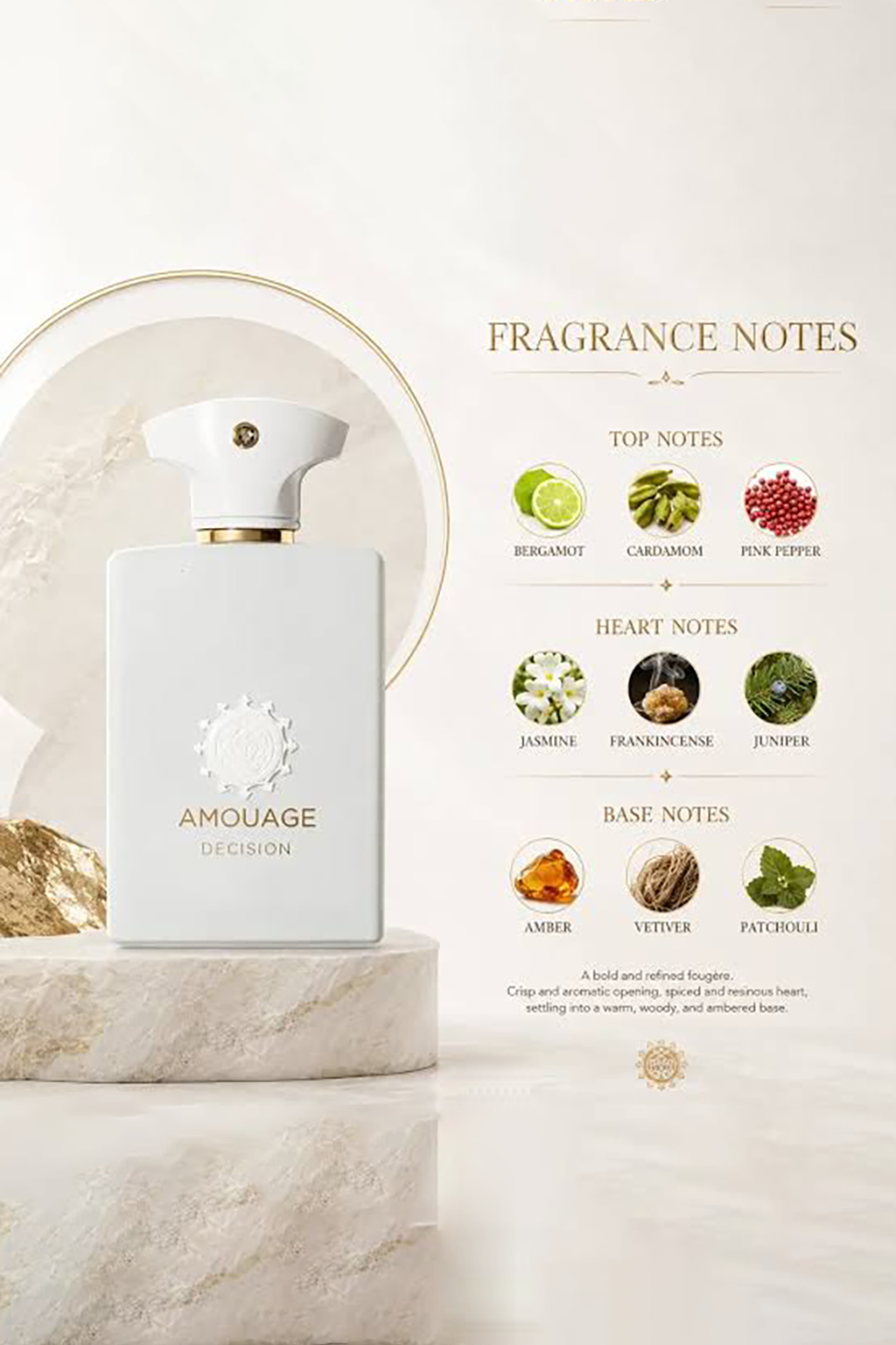 عطر مسترکوالیتی آمواج DECISION - Image 2